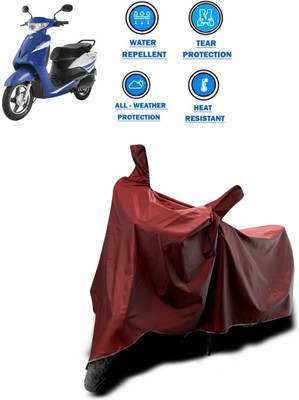 CODOKI Waterproof Two Wheeler Cover for Indus(Yo Xplor, Maroon)
