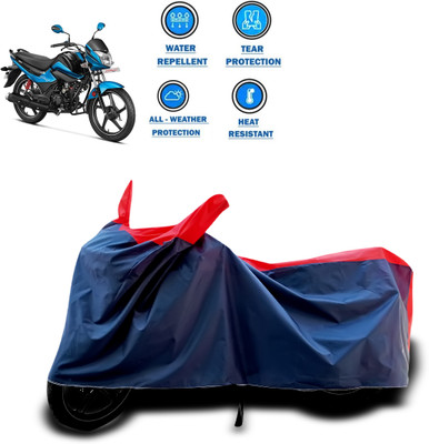 CODOKI Two Wheeler Cover for Hero(Splendor I Smart, Red)