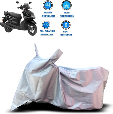PAGORA Two Wheeler Cover for Yamaha(Ray ZR, Silver)