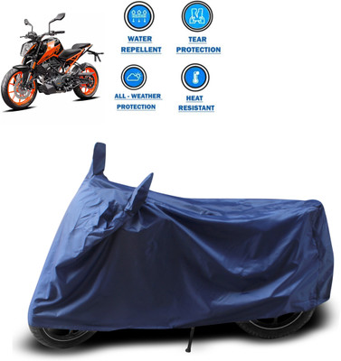 CODOKI Two Wheeler Cover for KTM(Duke 200, Blue)