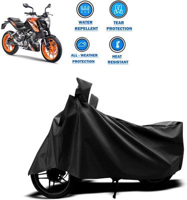 CODOKI Two Wheeler Cover for KTM(125 Duke, Black)