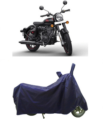 Coxtor Waterproof Two Wheeler Cover for Royal Enfield(350 BS6, Blue)