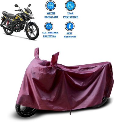 CODOKI Waterproof Two Wheeler Cover for Honda(CB Shine, Maroon)