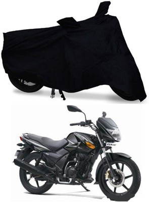 DeepShakshi AUTOMOTIVE Waterproof Two Wheeler Cover for TVS(Flame SR125, Black)