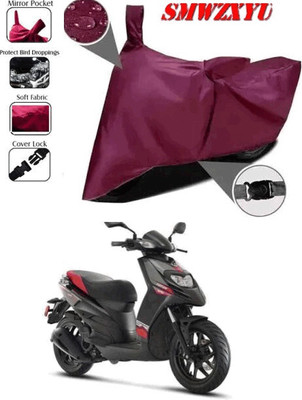 SK AUTO Waterproof Two Wheeler Cover for Ampere(Maroon)
