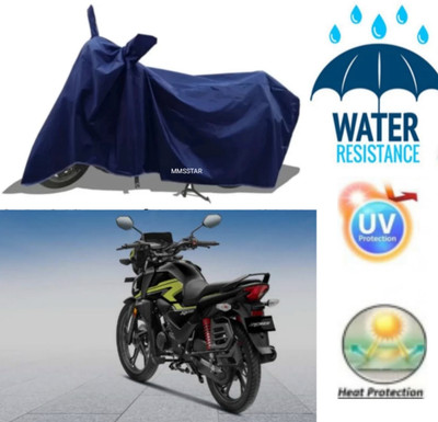 Mdstar Two Wheeler Cover for Hero Electric(Avenger 220 DTS-i, Blue)
