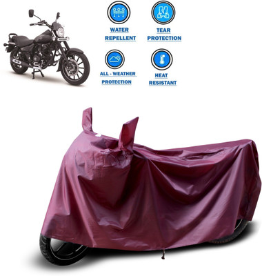 CODOKI Waterproof Two Wheeler Cover for Bajaj(Avenger 180 Street, Maroon)