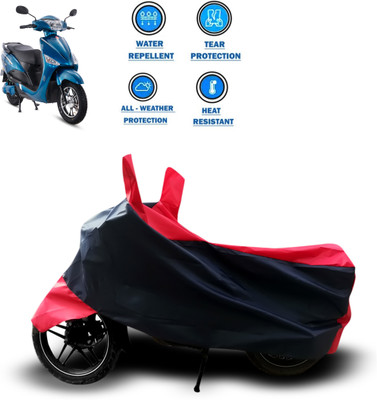 CODOKI Two Wheeler Cover for Hero(Electric Optima, Red)