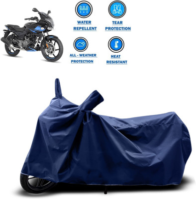 CODOKI Two Wheeler Cover for Bajaj(Pulsar 220F, Blue)