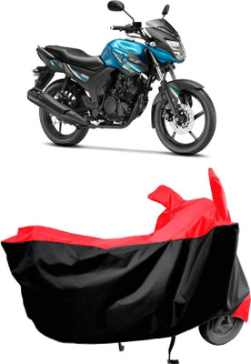 SK AUTO Two Wheeler Cover for Yamaha(SZ-RR, Red)