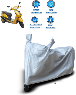 CODOKI Two Wheeler Cover for Ampere(Magnus, Silver)