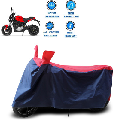 GOSHIV-car and bike accessories Two Wheeler Cover for Universal For Bike(Red)