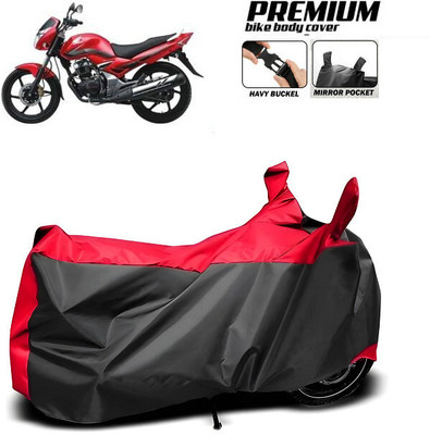 SK AUTO Waterproof Two Wheeler Cover for Honda(Red, Black)