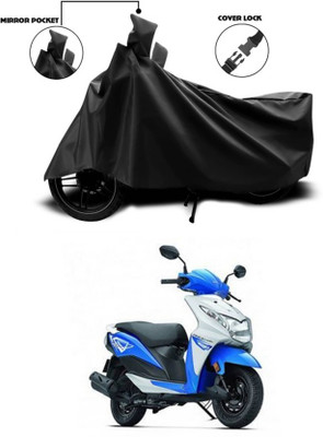 SK AUTO Two Wheeler Cover for Honda(Dio, Black)