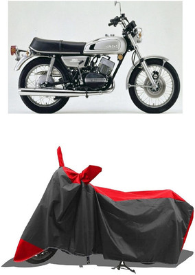SUGASHRI Waterproof Two Wheeler Cover for Yamaha(RD 350, Red, Black)