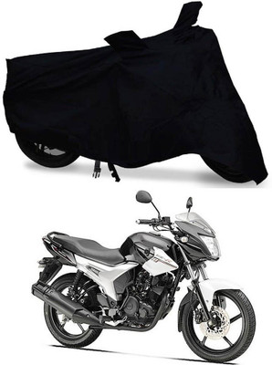 DeepShakshi AUTOMOTIVE Waterproof Two Wheeler Cover for Yamaha(SZ R, Black)