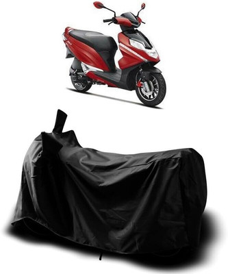 SK AUTO Two Wheeler Cover for Hero(Dare BS6, Black)
