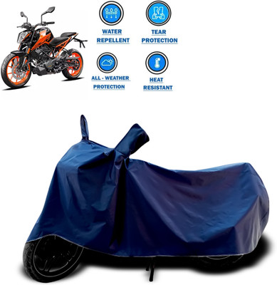CODOKI Two Wheeler Cover for KTM(200 Duke, Blue)