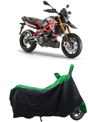 Coxtor Waterproof Two Wheeler Cover for Aprilia(Dorsoduro 900, Green)