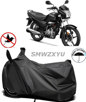 SK AUTO Waterproof Two Wheeler Cover for Hero(Black)