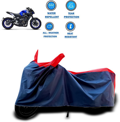 PAGORA Two Wheeler Cover for Yamaha(MT 9, Red)