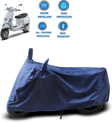 CODOKI Two Wheeler Cover for Piaggio(Vespa SXL, Blue)