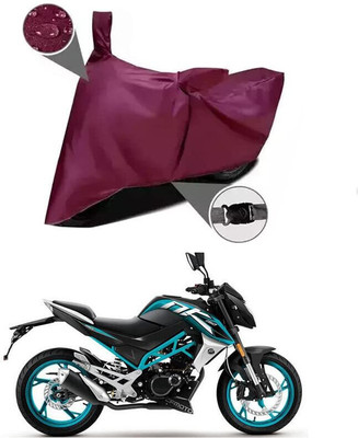 SK AUTO Two Wheeler Cover for CFMoto(150NK, Maroon)