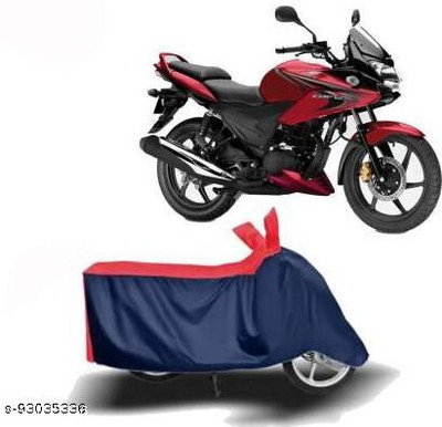 SK AUTO Two Wheeler Cover for Honda(CBF, Red, Blue)