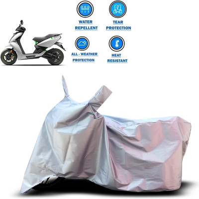 CODOKI Two Wheeler Cover for Ather(Silver)