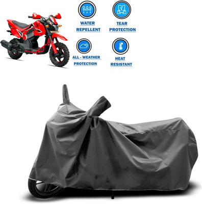 GOSHIV-car and bike accessories Two Wheeler Cover for Honda(Navi, Grey)