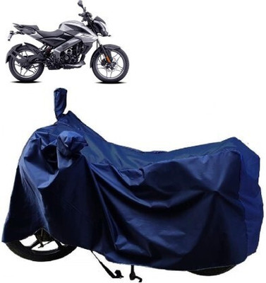 Mdstar Waterproof Two Wheeler Cover for Universal For Bike(Pulsar NS125, Blue)