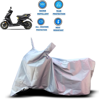 CODOKI Two Wheeler Cover for Ather(450, Silver)