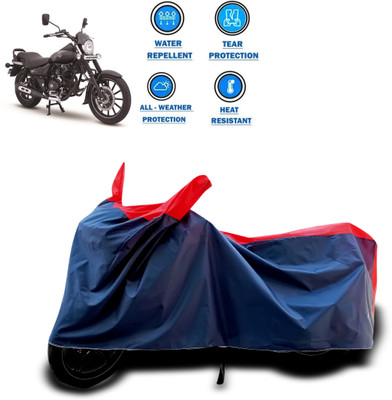 CODOKI Two Wheeler Cover for Bajaj(Avenger 180 Street, Red)