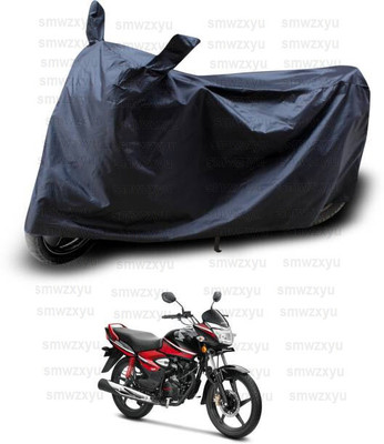 SK AUTO Waterproof Two Wheeler Cover for Honda(CB Shine, Black)