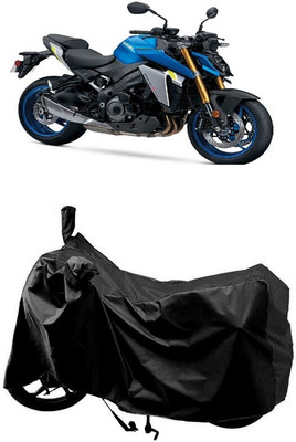 SUGASHRI Waterproof Two Wheeler Cover for Suzuki(GSX S1000, Black)