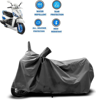 CODOKI Two Wheeler Cover for Mahindra(Gusto 125, Grey)