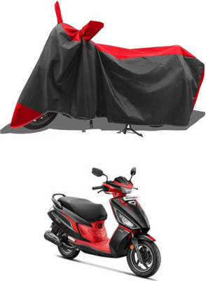 WMIZEXA Waterproof Two Wheeler Cover for Hero(Maestro Edge 125, Red, Black)