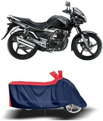 DSAMI Two Wheeler Cover for Suzuki(GS 150R, Blue)