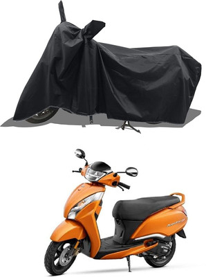 DeepShakshi AUTOMOTIVE Two Wheeler Cover for TVS(Jupiter 125, Black)