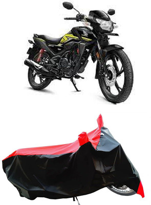 SK AUTO Two Wheeler Cover for Honda(SP125, Red, Black)