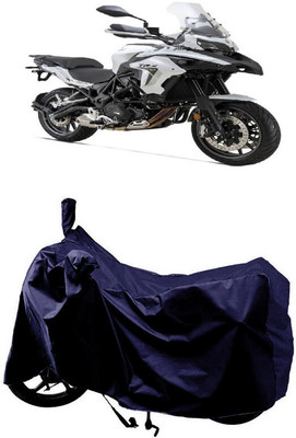 SUGASHRI Waterproof Two Wheeler Cover for Benelli(TRK 502, Blue)