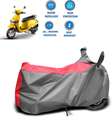 PAGORA Two Wheeler Cover for Universal For Bike(Grey)
