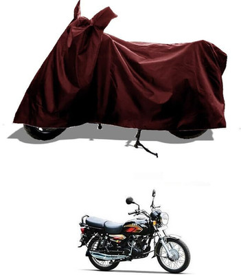 SK AUTO Two Wheeler Cover for TVS(Max, Maroon)
