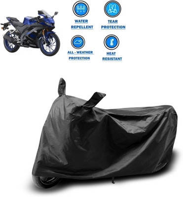 CODOKI Two Wheeler Cover for Yamaha(YZF R15 V3.0, Black)