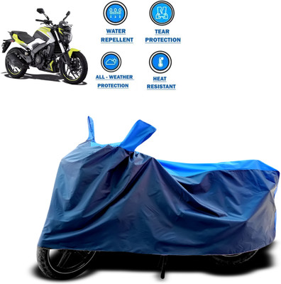 CODOKI Two Wheeler Cover for Bajaj(Dominar 250, Blue)