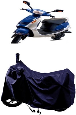 SUGASHRI Waterproof Two Wheeler Cover for Kinetic(Nova EX, Blue)