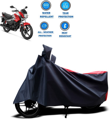 CODOKI Two Wheeler Cover for Hero(Passion Pro i3S, Red)