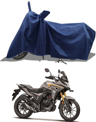 SK AUTO Two Wheeler Cover for Honda(CBR 250R, Blue)
