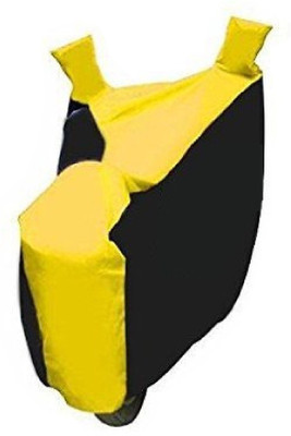 SK AUTO Two Wheeler Cover for Royal Enfield(Classic 500, Yellow, Black)
