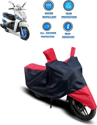 CODOKI Two Wheeler Cover for Mahindra(Gusto 125, Red)